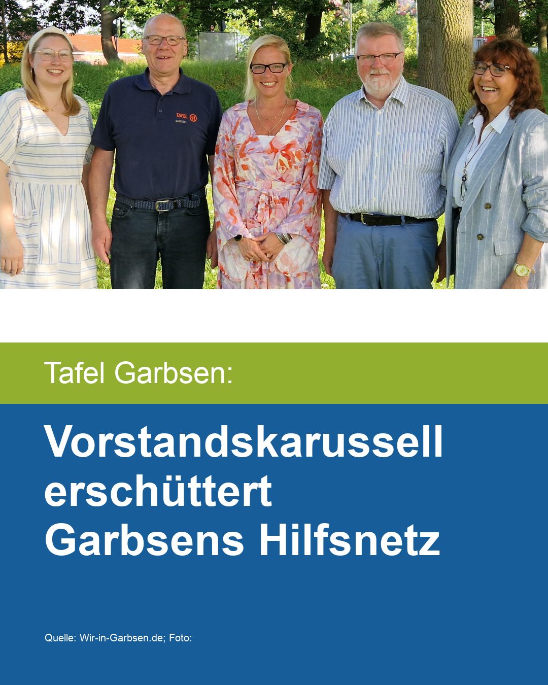 Vorstandskarussell erschüttert Garbsens Hilfsnetz
