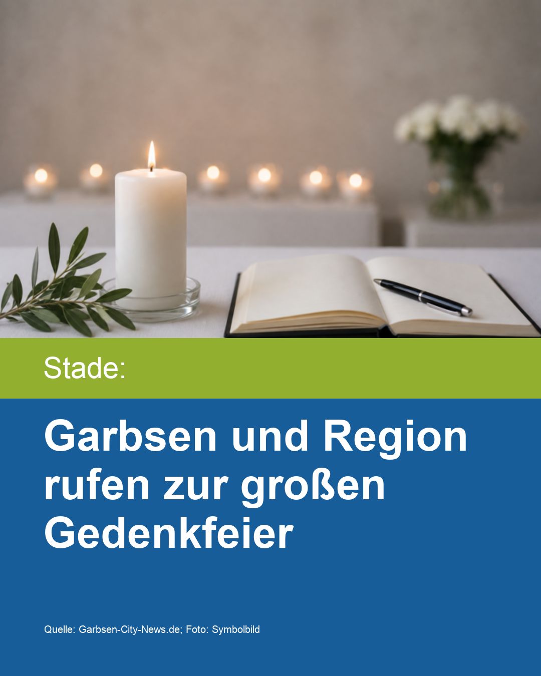 Garbsen und Region rufen zur großen Gedenkfeier
